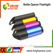 Alibaba оптовый карманный размер алюминиевый материал Красочный 3 * AAA батареи Powered Дешевые 9 Led бутылка открывалка Мини светодиодный свет